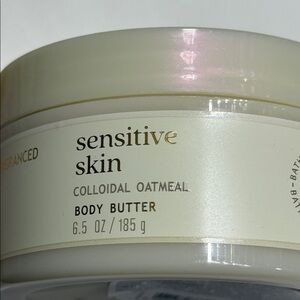 Bath & Body Works Sensitive Skin Colloidal Oatmeal Body Butter - Cream NEW